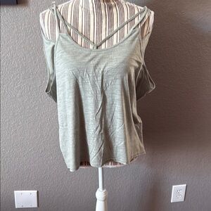 Alo Green Strappy Top